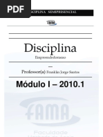 Apostila Empreendedorismo M%C3%B3dulo I NOVO 2