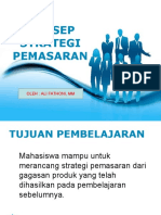 Konsep Dan Strategi Pemasaran