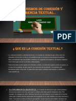 Los Mecanismos de Cohesion y Coherenciia Textual - Paico Puchulan Wilson Ericson .