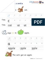 Alphabet Tracing Sheets 1