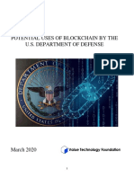 Potential Uses of Blockchain Technology in DoD