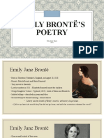 Emily Brontë's Poetry