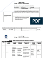 OBE - Marketing Principles