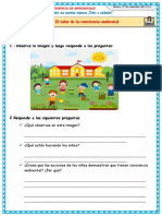 2°A-D5 A1 FICHA El Valor de La Conciencia Ambiental