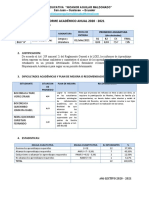 Informe Académico 1ro A