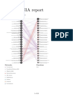 GeneMANIA report analysis and visualization