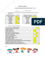 Ficha Descriptiva 3er Grado