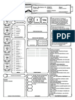 D D 5e Ficha de Personagem Miguel