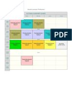 Alfonso Quiñonez Quispe: Horario Semanal: Profesores