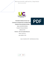 Ensayo Sobre La Macroeconomia Aplicacion y Importacia Compress