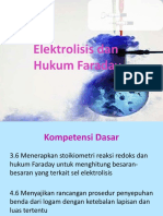 ELEKTROLISIS DAN HUKUM FARADAY