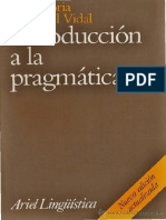 Lib. Introducción A La Pragmática. Escandell