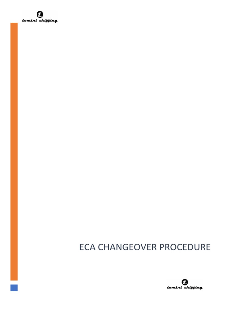 Eca Changeover PDF Fuel Oil Mechanical Engineering