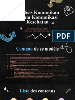 Analisis Komunikan Dalam Komunikasi Kesehatan