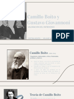 PRESENTACIÓN-Camillo Boito y Gustavo Giovannoni