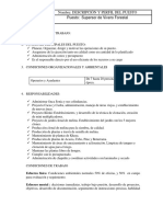 Perfil Supervisor de Vivero Forestal