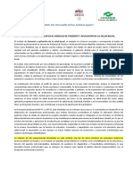 Competencias A Desarrollar en El Modulo de Fomento y Aplicación de La Salud Bucal