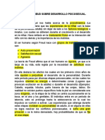 Teoria de Freud Sobre Desarrollo Psicosexual