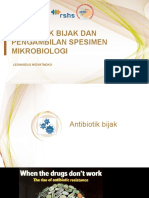 Antibiotik bijak dan pengambilan spesimen mikrobiologi