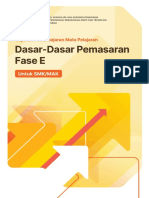 Dasar-Dasar Pemasaran Fase E