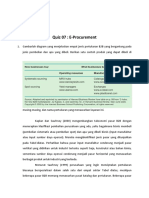 Muhammad Ari Widodi 21911055 Quiz Chapter 07 E-Procurement