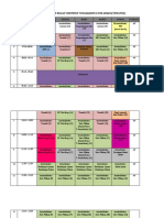 Jadwal Tematik Kelas 8