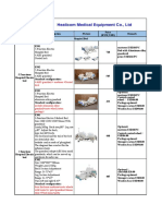 2022-08-18 Hospital Furniture Price List