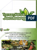 Profil Taman Kehati Jombang Baru