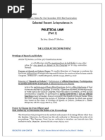 Bar 2022 - Political Law Part I - by Alexis F. Medina - Recoletos Law Center v3