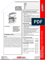 ML82 - Batteur DMIX FICHE TECHNIQUE