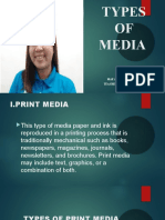 Types of Media-Gr12