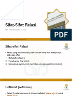 Matematika Diskrit - 5. Sifat Relasi