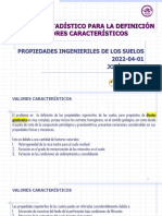 08 - Valor Caracteristico para Diseño