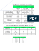 Tablas y soluciones steiner 1