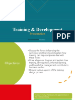 Training & Development