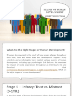 STAGES OF HUMAN DEVELOPMENT