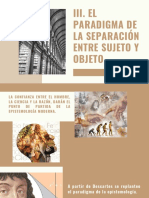 Paradigma de Separacion de Sujeto y Objeto