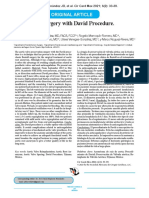 Aortic Root Surgery With David Procedure-Initial Report.