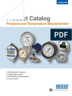 Wika Gauge Pressure Catalogue