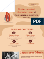 Grade 8 - East Asian Music