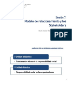 Modelo de Relacionamiento de RSE