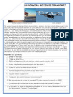 Lecture Facile Taxi Volant Comprehension Ecrite Texte Questions - 145813