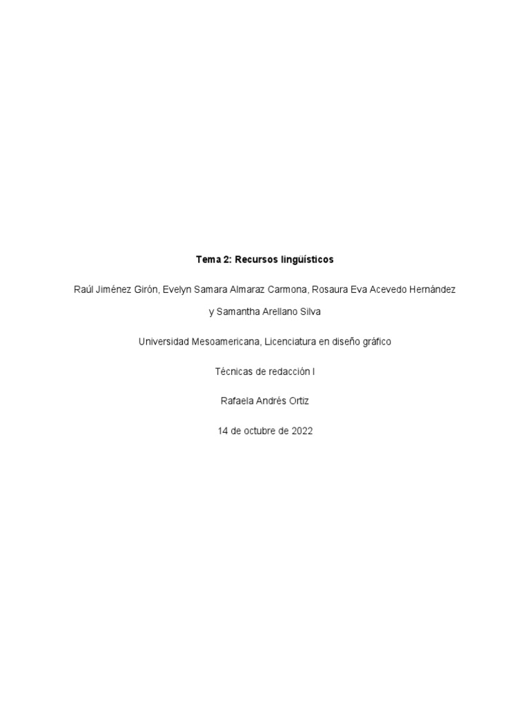 Tema 2 | PDF