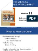 Independent Demand Ordering System