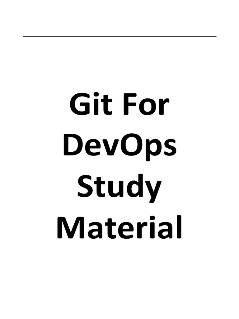 Git Essentials for DevOps Systems | PDF | Agile Software Development ...