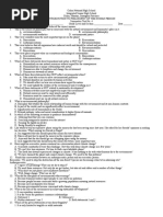 Philosophy Summative Test 4th 2020 2021