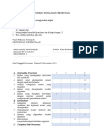 Format Penilaian Presentasi Kel 6