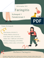 Faringitis Kel 3 - Farmakoterapi 4