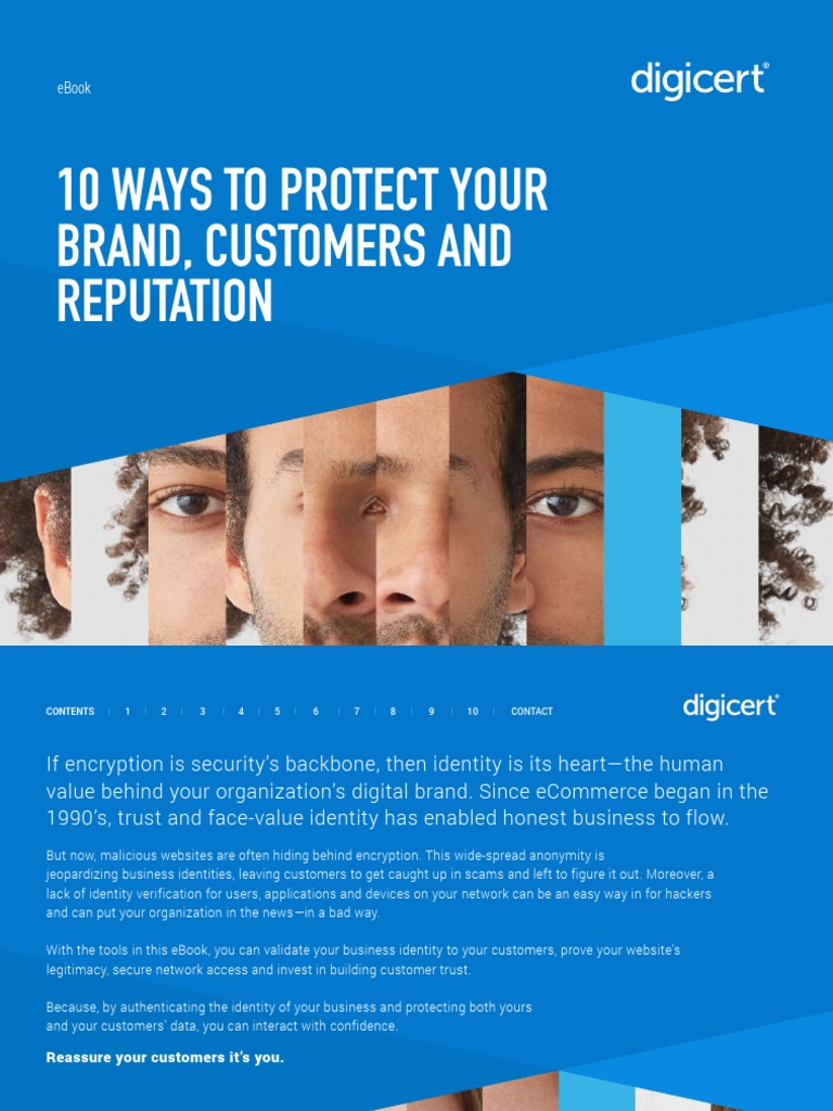 10 Ways To Protect Your Brand Ebook en 2020 PDF Public Key