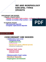 Ore Morphology & Texture of Hydrothermal